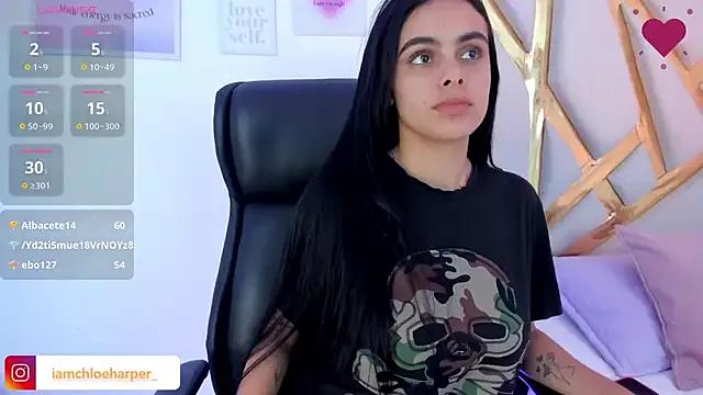 ChloeHarper_ — blowjob drool + moan