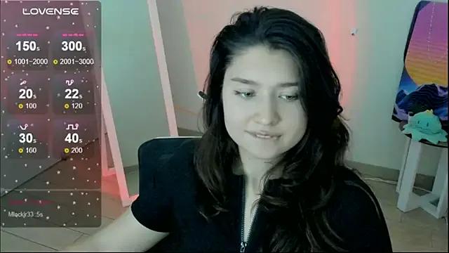 Sandra_Curly — Cream on the face